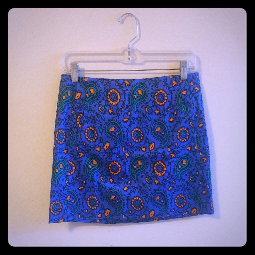 J. Crew floral Paisley skirt! I5